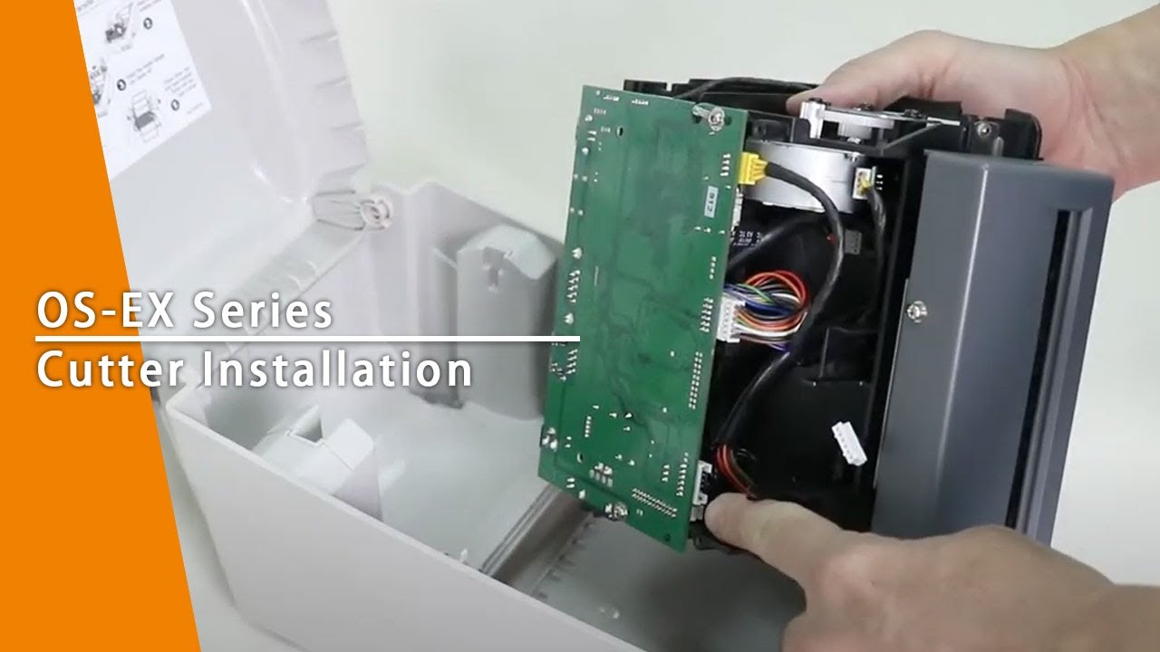 [OS-EX Series] Cutter Installation - YouTube