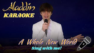 A Whole New World (Aladdin part only - Karaoke) From Disney's "Aladdin"