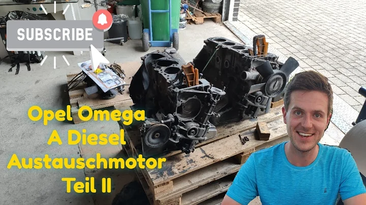 Opel Omega A 2.3D Diesel | Austauschmotor Teil II ...
