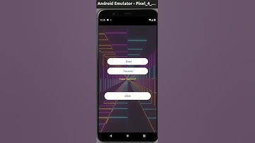 React Native Login screen with background video