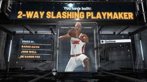 2k21 BUILDS - 57 badges ( 2-Way Slashing Playmaker) PG