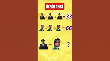 Can you solve this Maths puzzles?#puzzle #maths #ytshorts #shorts #quiz