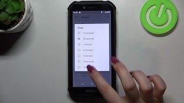 How to Change Screen Timeout in DOOGEE S40 – Display Settings
