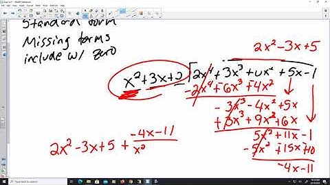 4.3 Dividing Polynomials
