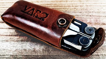 DIY Leatherman Holster | Easy Leathercrafting Project | Leatherworking