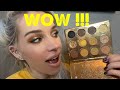 Trying out a £2 palette ... and its PHENOMENAL !!! WOW !!!