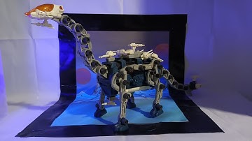 Bigasaur "The Giant ZRK" Of Planet Zoidstar (Zoids Series 1) (ENGLISH SUBTITLES)