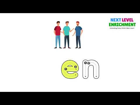 Level 1 | Reading Practice - 3 Letters with "en" | Phonics & Reading Program