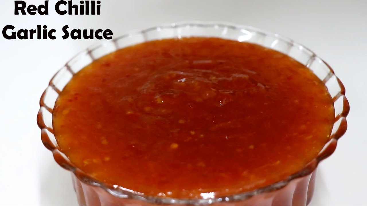 Chinese Chilli Garlic Sauce Easy Homemade Chilli Garlic Sauce Chinese Hot Garlic Sauce