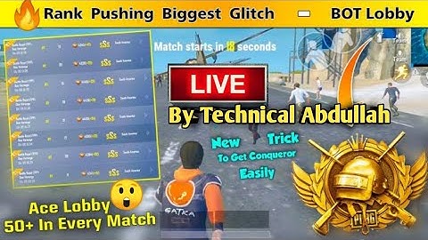 PUBG MOBILE LITE LIVE BOT LOBBY || PUBG MOBILE LITE LIVE STREAM || Technical Abdullah Live