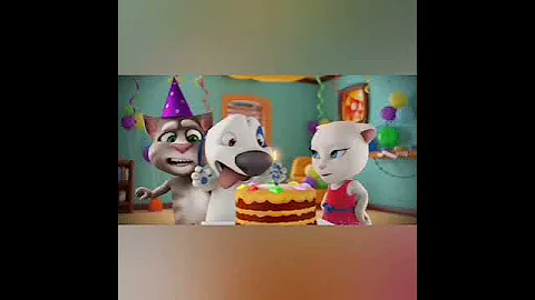 🎉Super Birthday Cake 🍰 Tolking Tom shorts Cartoon (Episode 44)