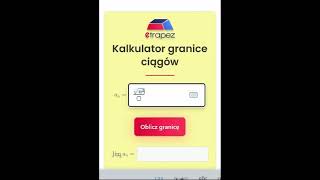 Kalkulator do Granic Ciągów