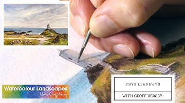 Painting Ynys LLandwyn with Geoff Kersey  - preview⎮ Watercolour Landscapes