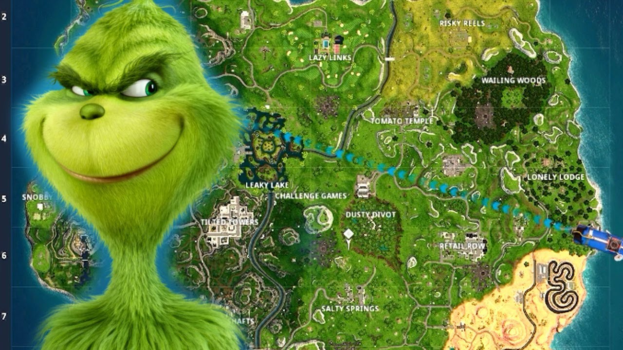 We FOUND The GRINCH In Fortnite Battle Royale?! YouTube