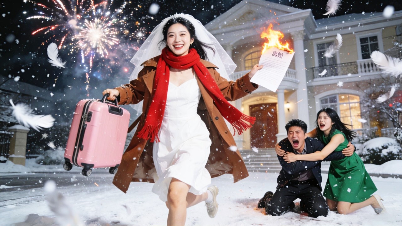 At the wedding ceremony, my husband left as his mistress and abandoned me and was ridiculed by everyone. I changed my groom and married a 100 billion man. My ex-husband didn't want to regret it. #中国电视剧 #爽文 #短剧