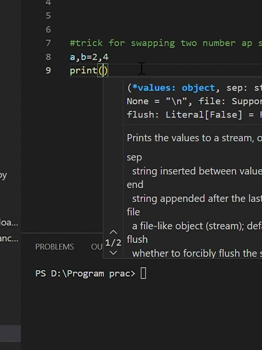 Swapping in python easy trick youtube