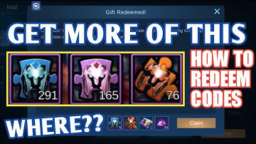New Redemption Code - Where To Get? | How To Redeem Codes || Mobile Legends