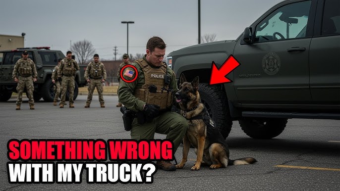 K9 Dog Sat Down Beside a Navy SEAL’s Truck—What They Discovered Under the  Seat Changed Everything