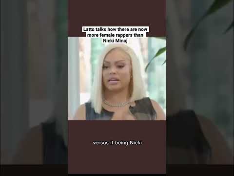 Latto Talks How There Is Now More Female Rappers Than Nicki Minaj Latto Nickiminaj Femalerapper