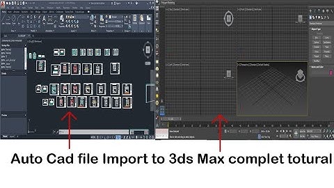 How to Import Auto Cad file to 3ds Max complete totural/2022/6/23/|Afghan Style |