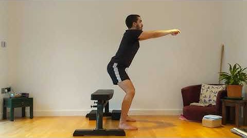 Tap Box Squats — Nick-E.com Exercise Library