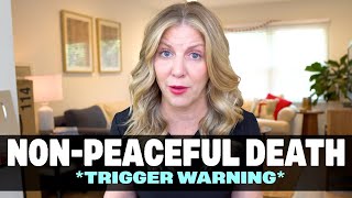 NonPeaceful Death in Hospice Care *Trigger Warning* Actively Dying Footage