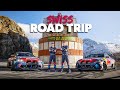 Drifting through some of the best alpine passes in switzerland