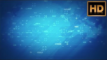 Global Business Map and Internet | Free Animation Background