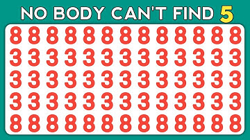 Only 1% Can Pass This Observation Test! | Letters & Numbers Challenge