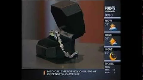 Ron Samuelson on FOX45 Baltimore - Selling Jewelry
