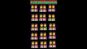 Memory Test 🤯 || Find The Odd Emoji Out || Emoji Puzzle Quiz 🥸 ||   #quiztime #shorts