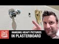 How to Hang a Heavy Picture on a Plasterboard Wall