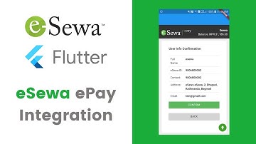 eSewa ePay Integration Tutorial in Flutter with webview | Flutter 2.0 | lightweight & easy to setup