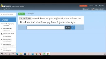 Python selenium ile birlikte 10fastfingers.com sitesine bot yazılımı geliştirmek