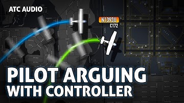 "Full stop, taxi back due to me? -Yes, due to you!". Real ATC Audio