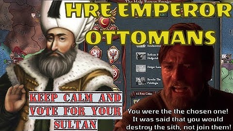 EU4 but Catholic Ottomans is the Holy Roman Emperor - AI Only Timelapse