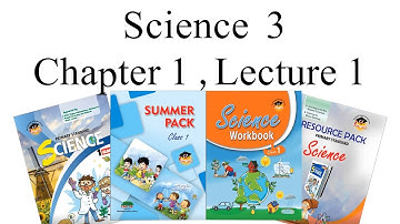 Science Class 3 Chapter 1 Lecture 1