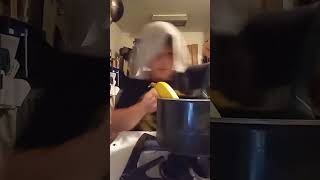 Son Vs Mom Cooking In The Kitchen