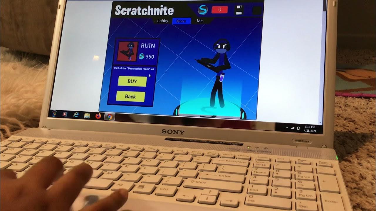 Playing scratchnite YouTube