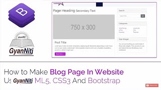 Web UI Development Tutorial Part - 21 | How to make a blog listing & single page