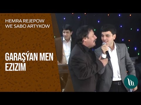 Hemra Rejepow we Sabo Artykow - Garaşýan men ezizim (Türkmen toýy)