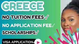 STUDY IN GREECE FOR FREE/FREE APPLICATION UNIVERSITIES IN GREECE