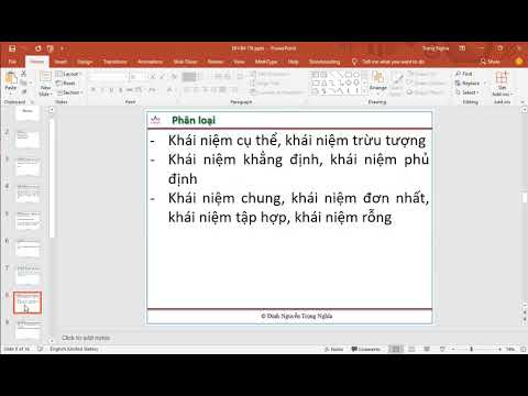 Video Bài giảng Logic học: Khái niệm phần 1 - youtube