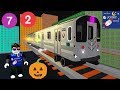 Johny shows roblox transit city 2 riding subway trains  mta bus