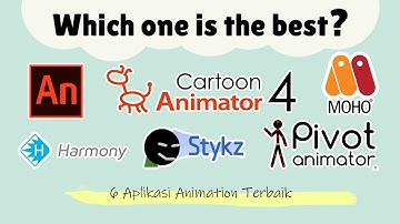 Adobe Animate vs MOHO vs Cartoon Animator 4 vs Toonboom Harmony vs Pivot Animator vs Stykz