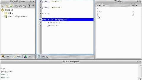 Introduction to PyScripter, the Portable Python IDE