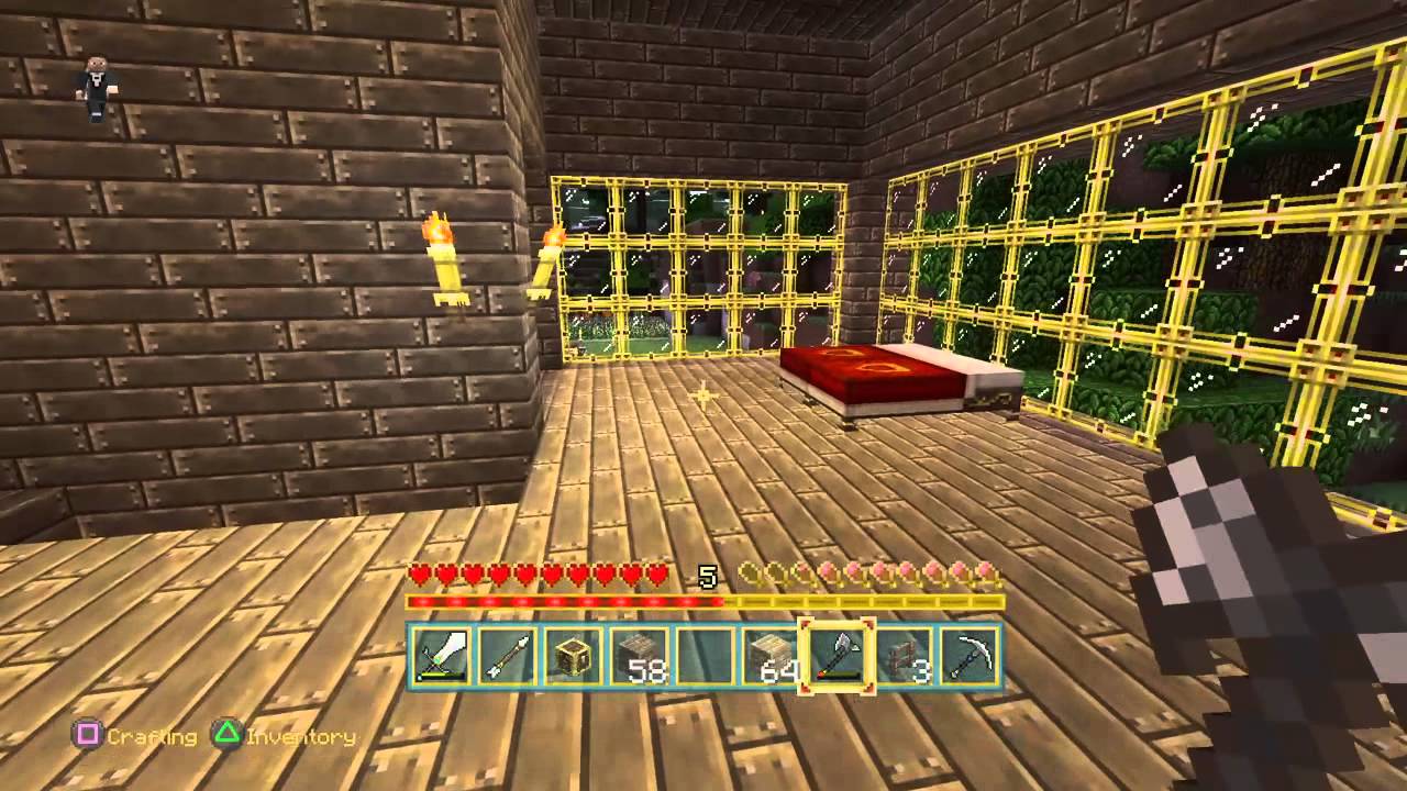 Minecraft: PS4 Lets play #1) Extensions - YouTube