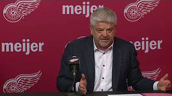 Todd McLellan says Red Wings can only blame themselves: 'Good enough to play in the playoffs'