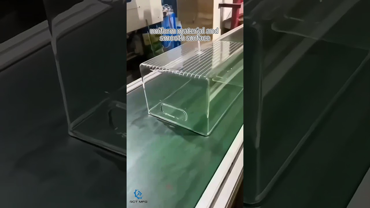 Processing process of  Transparent storage boxes  
