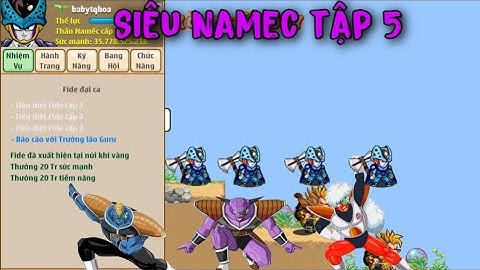 Ngọc Rồng Online | Làm Nhiệm Vụ Qua Tương Lai Cho SIÊU NAMEC TẬP 5 | TQH TV